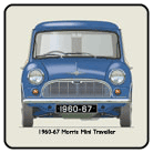Morris Mini Traveller (Wood) 1960-67 Coaster 3